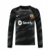 Barcelona Keeper Voetbalkleding Uitshirt 2023-24 Lange Mouwen